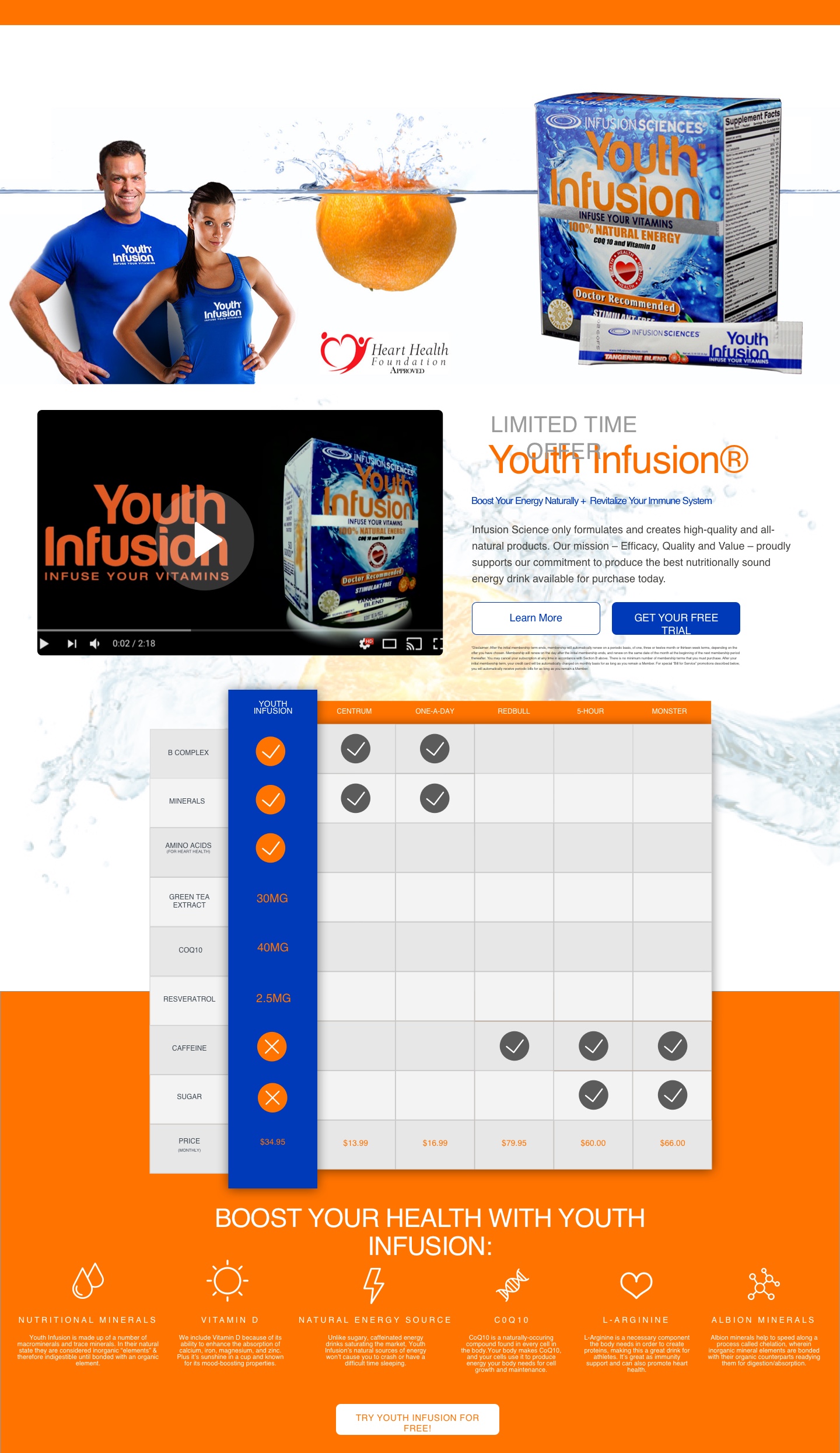 Youthful Landing Page